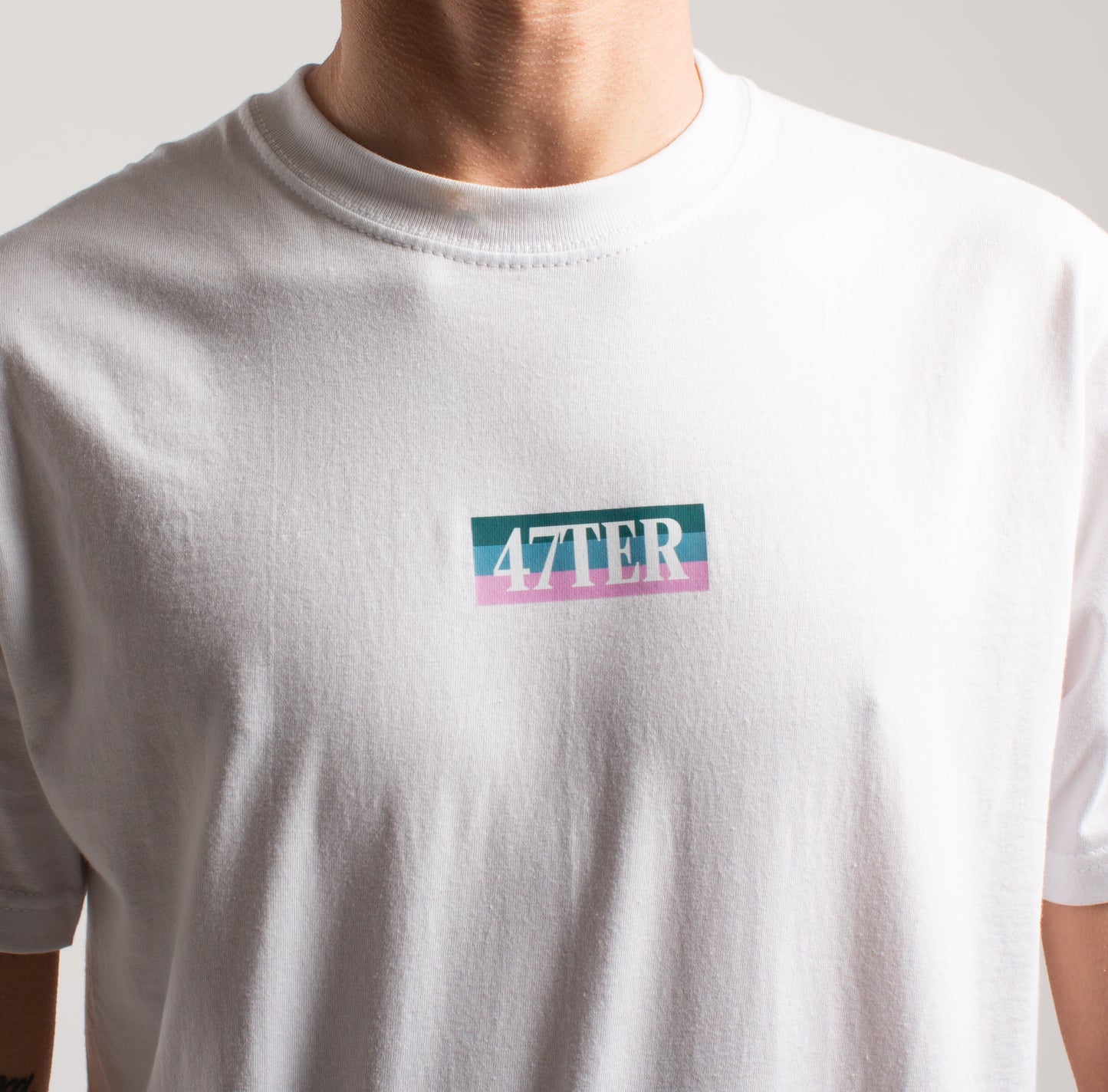 T-shirt Box Blanc