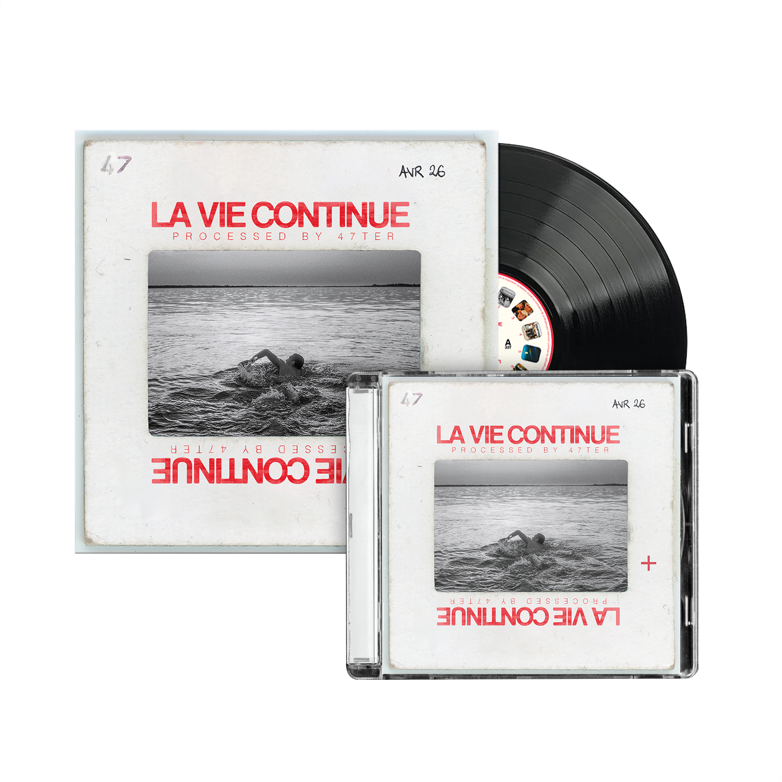 Pack CD + VINYLE "La vie continue"