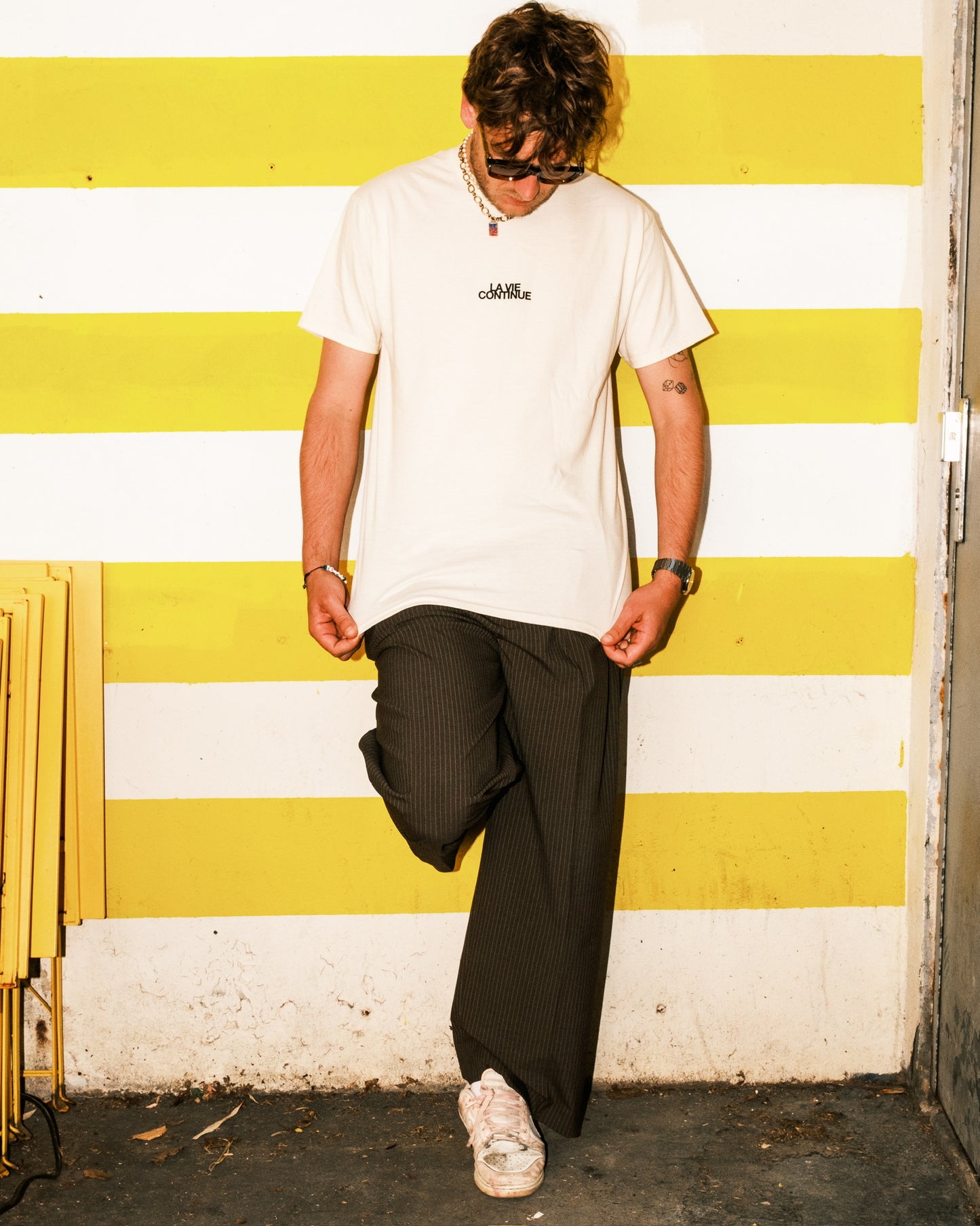 T-SHIRT BEIGE LVC