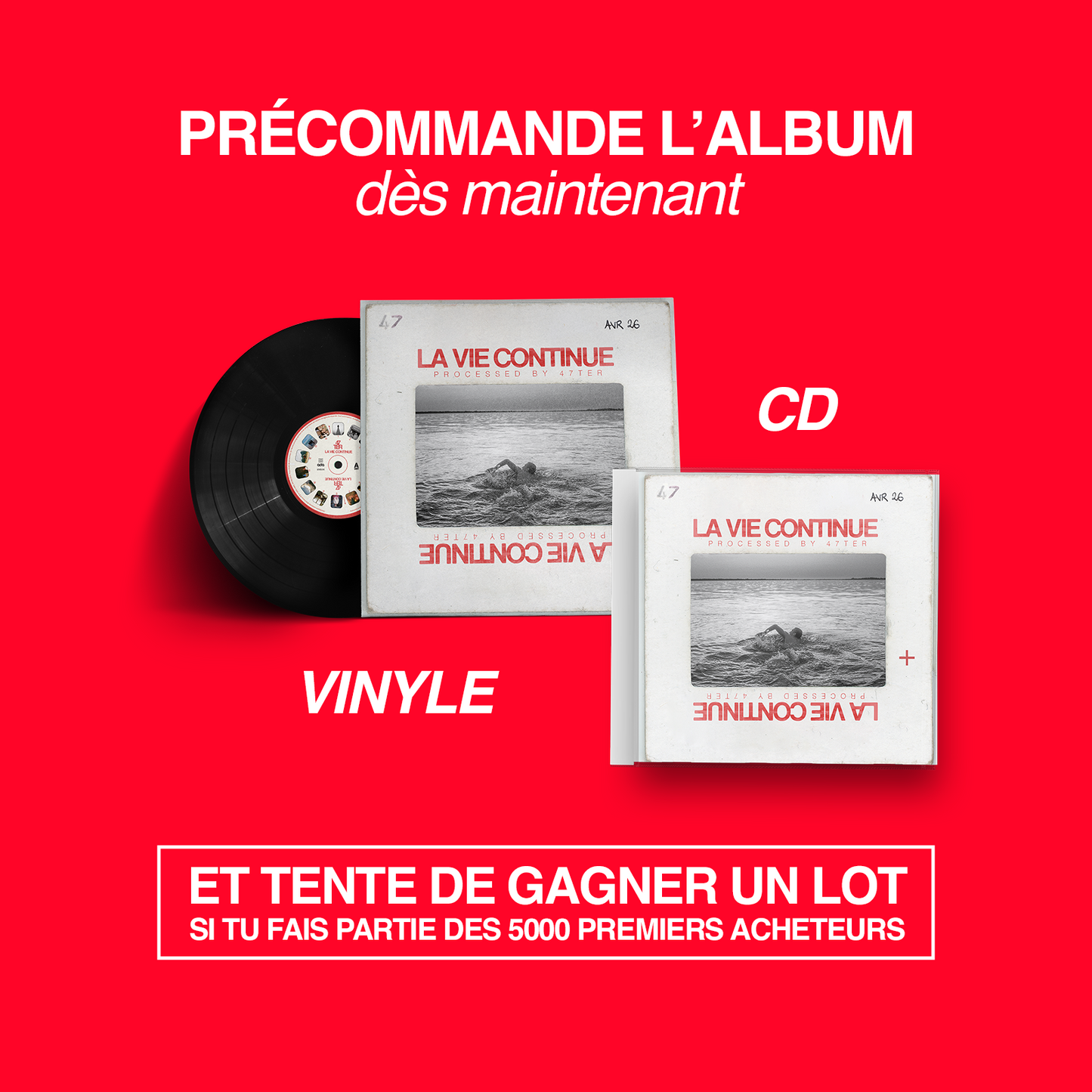 CD "La vie continue"