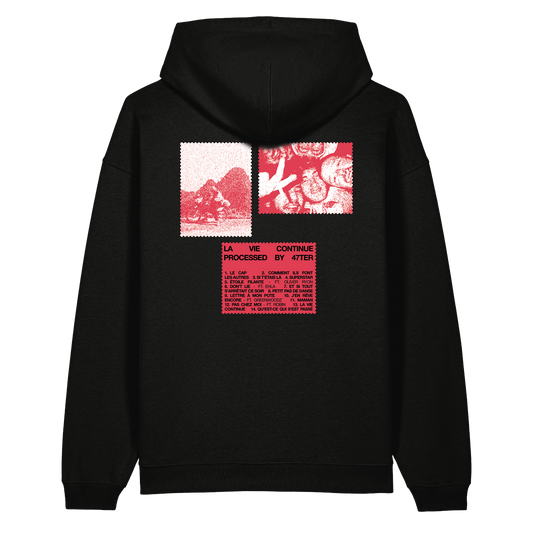 HOODIE NOIR LVC