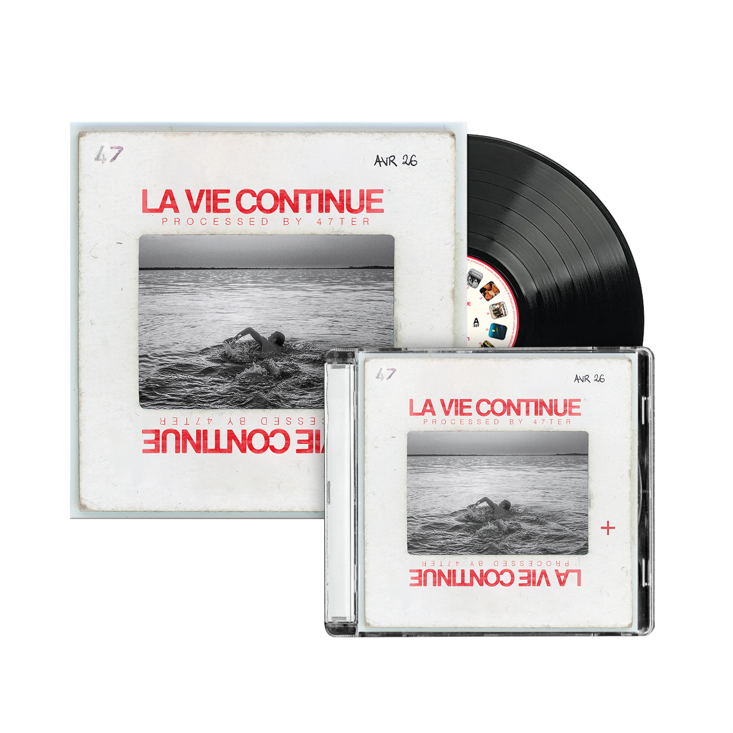 Pack CD + VINYLE "La vie continue"