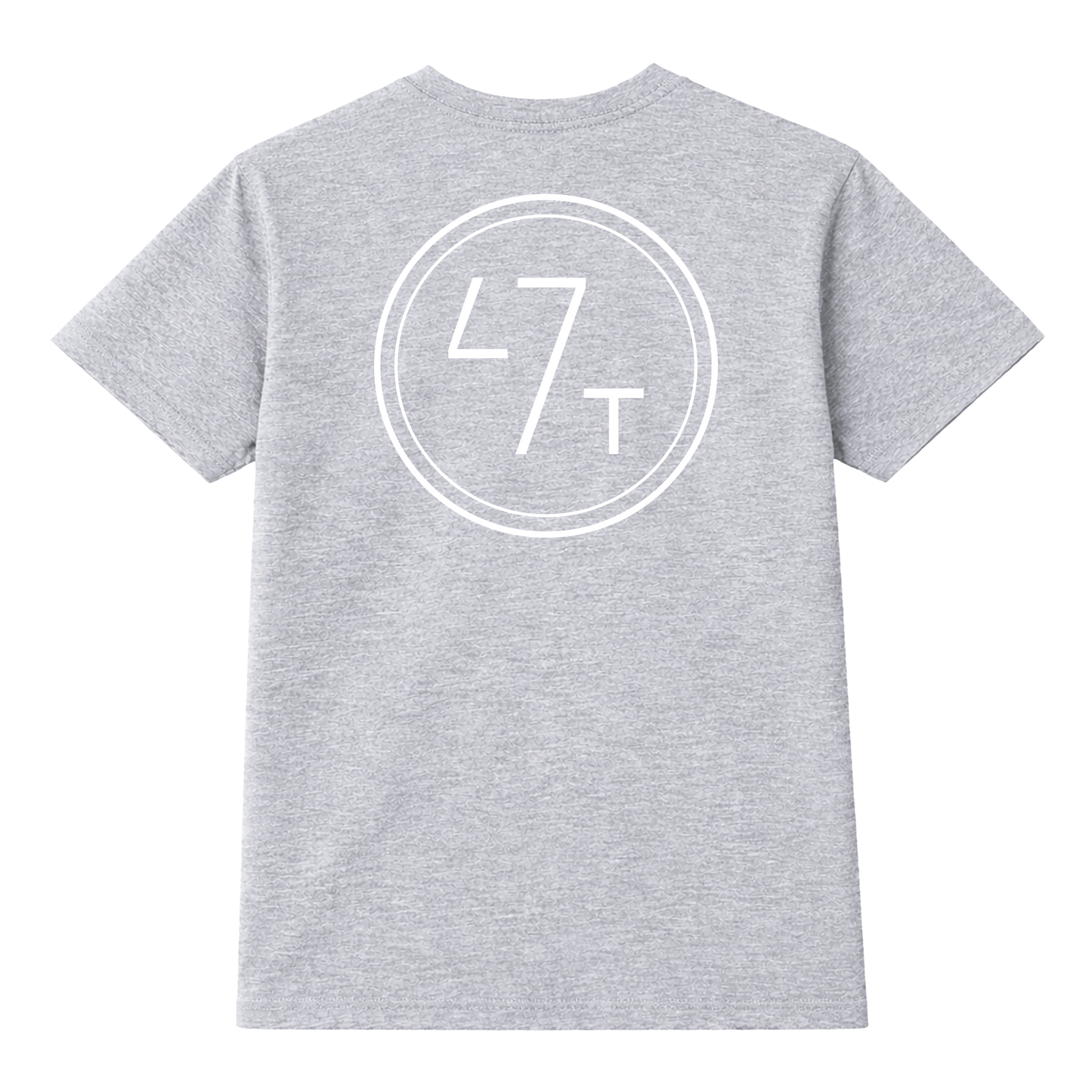 T-SHIRT GRIS CHINÉ