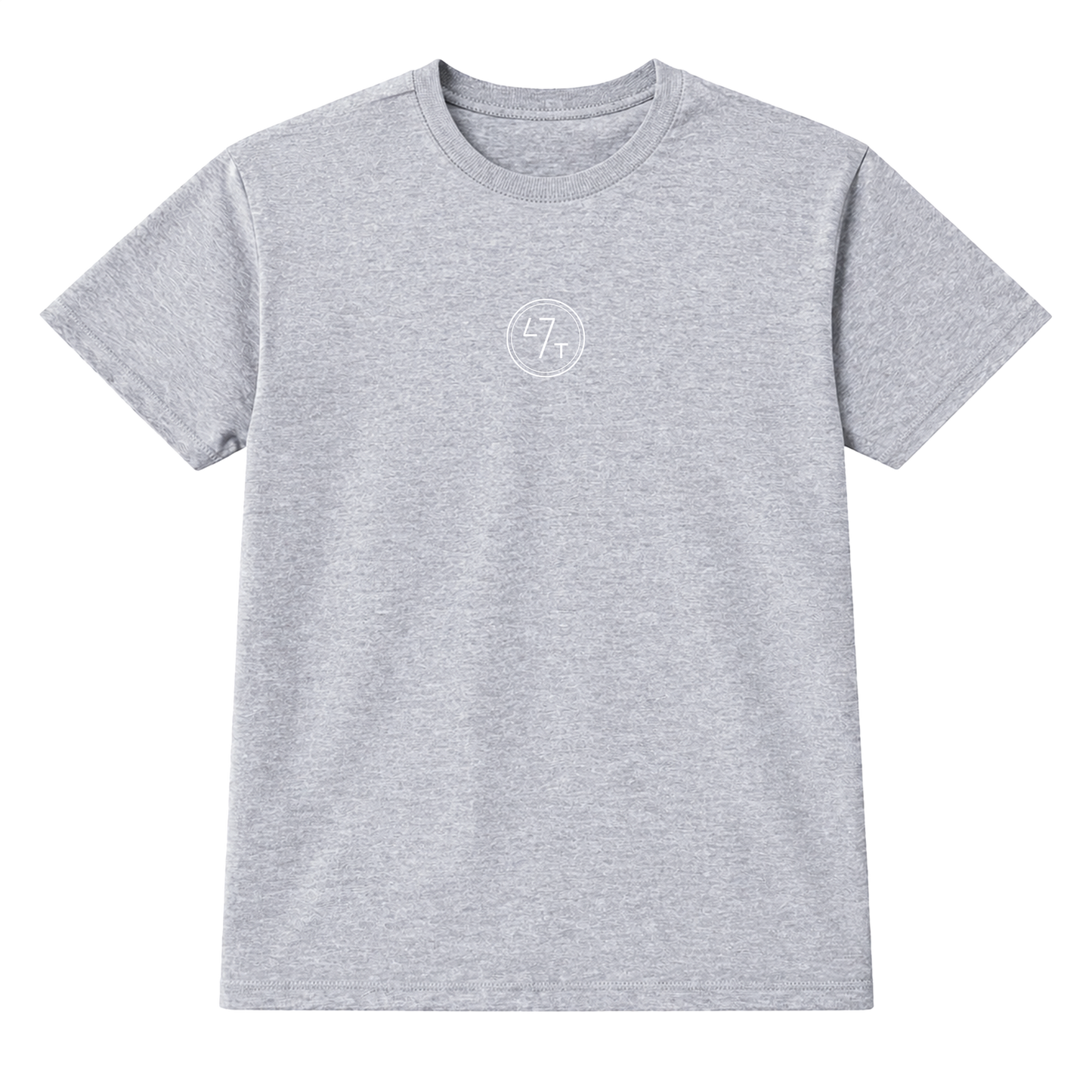 T-SHIRT GRIS CHINÉ