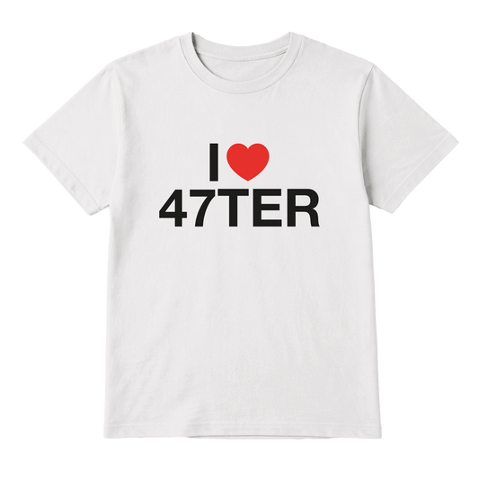 T-SHIRT  I <3 47TER