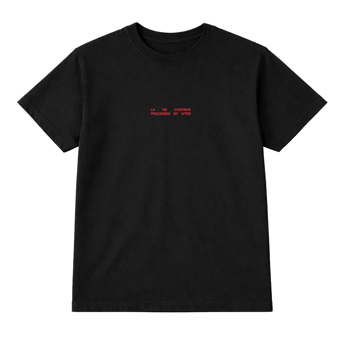 T-SHIRT NOIR LVC