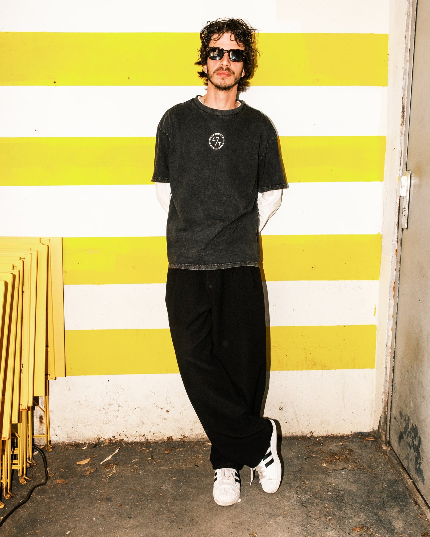 T-SHIRT NOIR VINTAGE