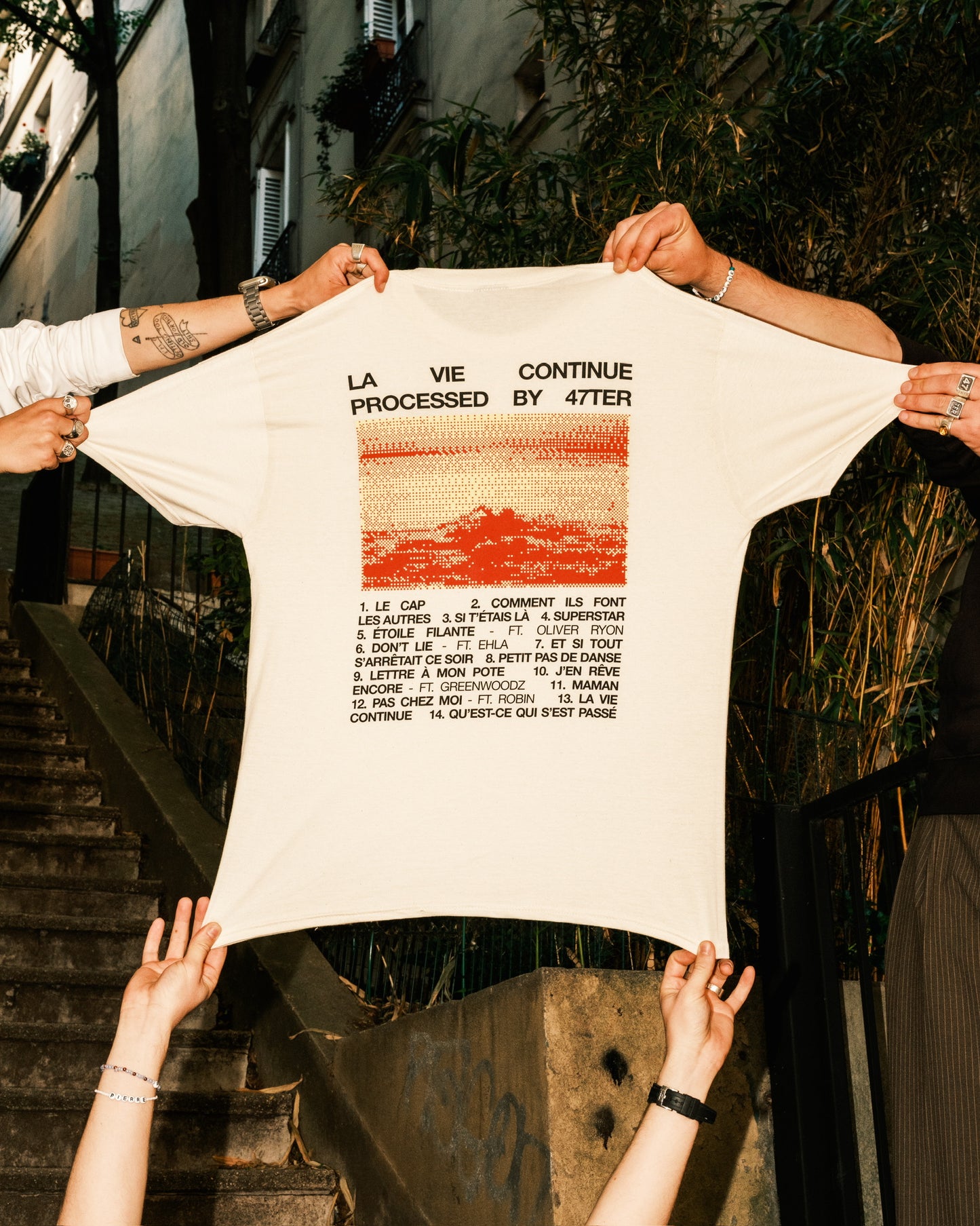TSHIRT EXCLU LVC + CASQUETTE 47TER + VINYLE
